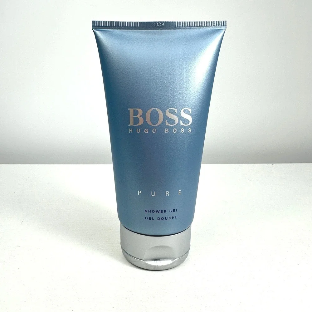 Hugo Boss Pure Shower Gel Mens 5.0 oz slightly damaged box
